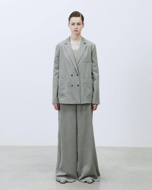 Blazer doppiopetto in velluto a coste / Alysi