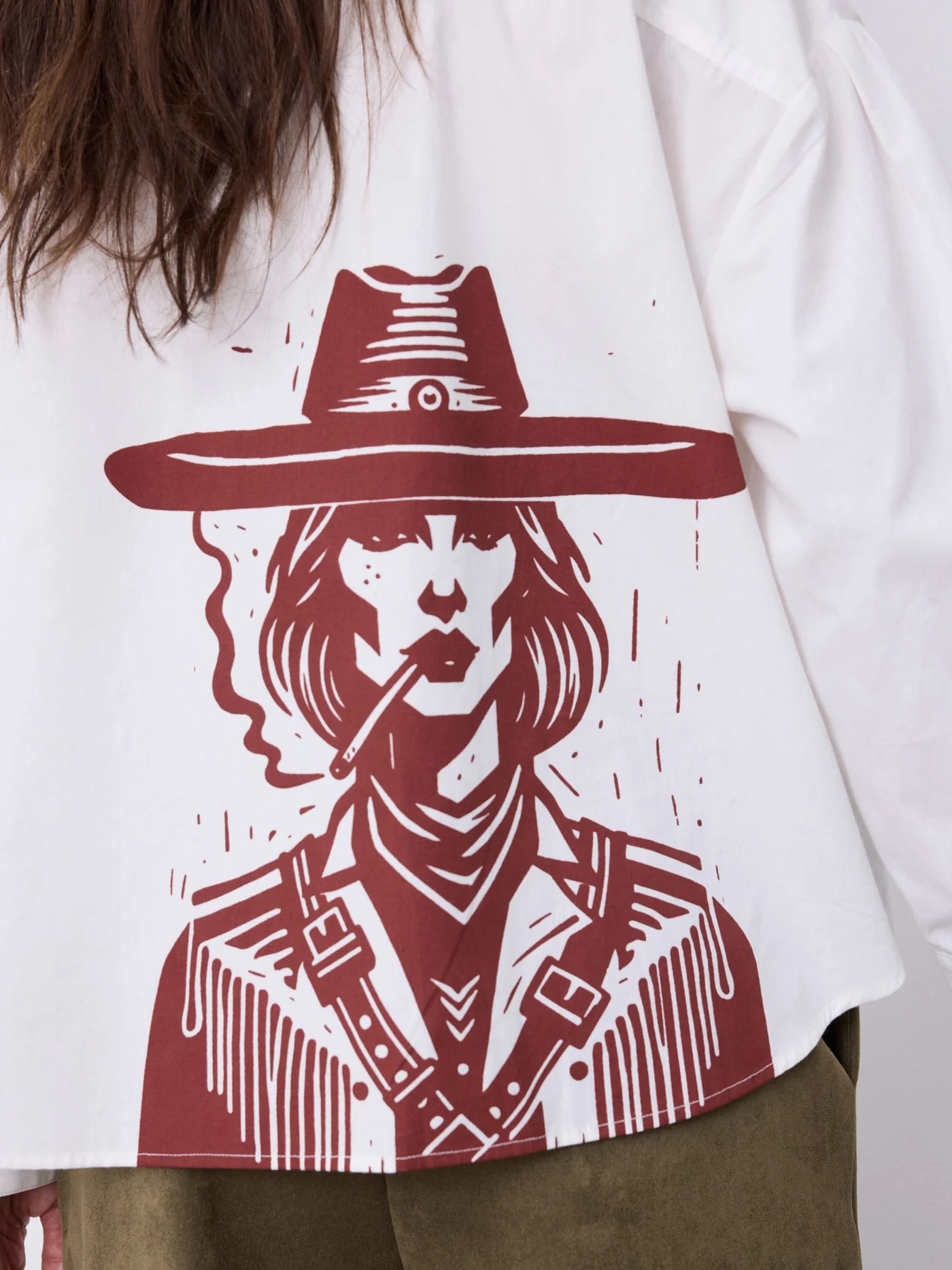 Camicia con stampa LEVI