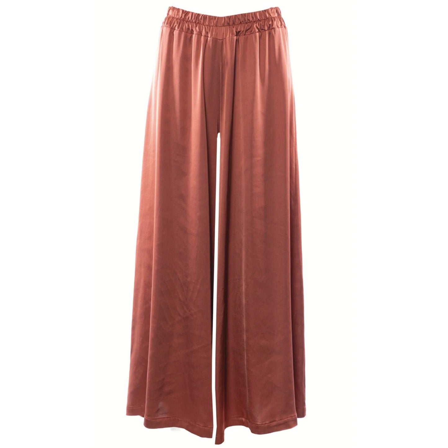 Pantaloni in raso di viscosa /Anonyme Designers