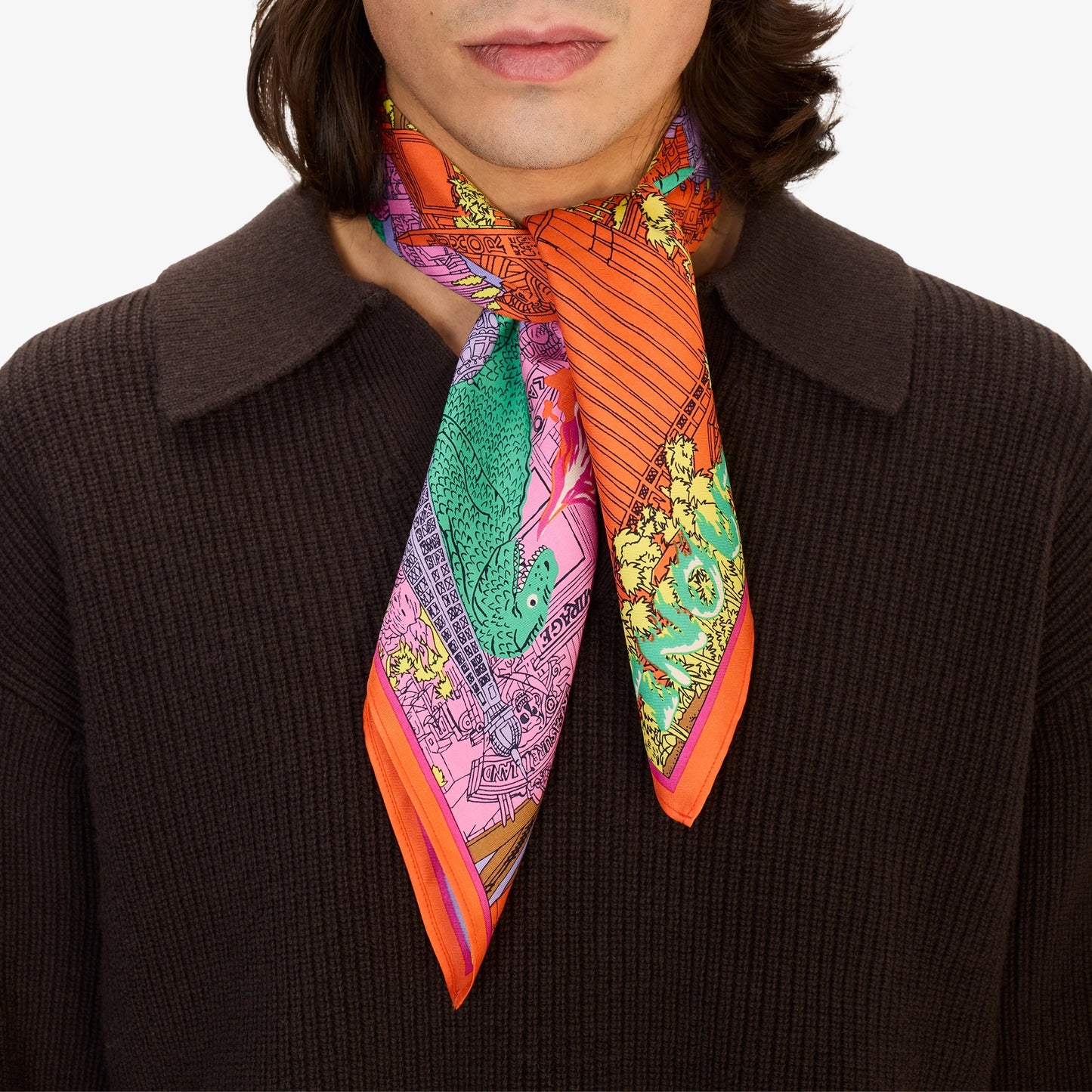 Foulard Vegas in pura seta
