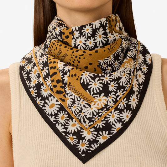 Foulard quadrato Carré 65 Pampa / Inoui Editions