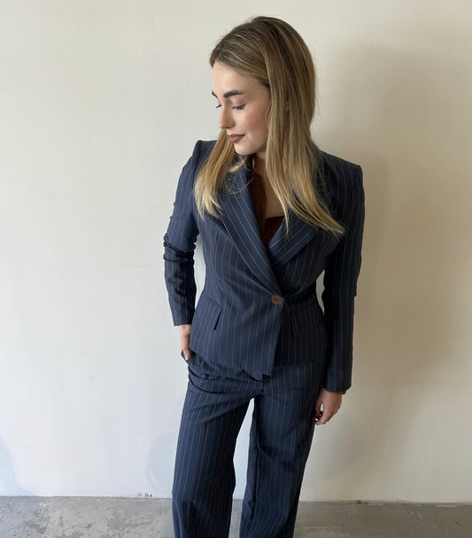 Blazer doppiopetto gessato / Merci