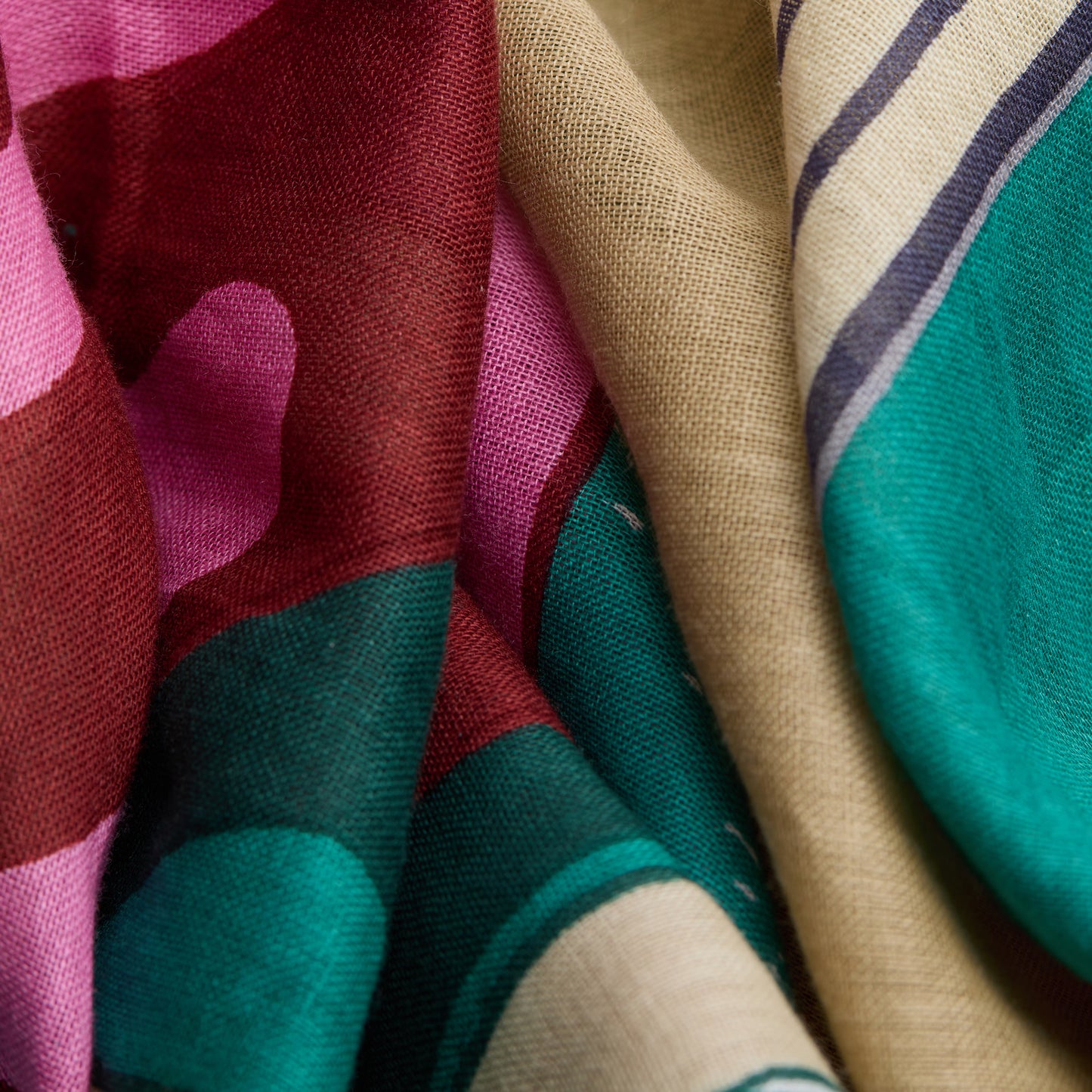Sciarpa in cotone Etole 100 Jardin / Inoui Editions