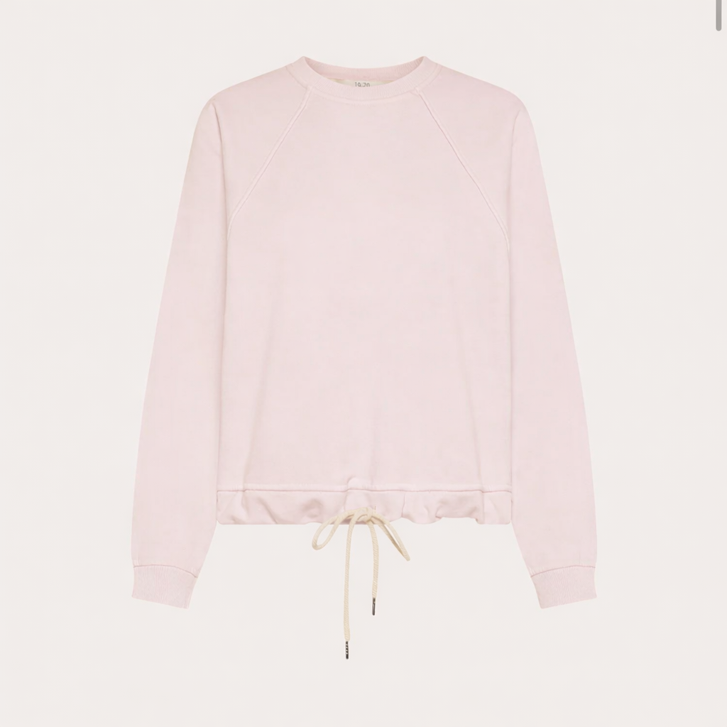 Felpa rosa con coulisse / 19.70