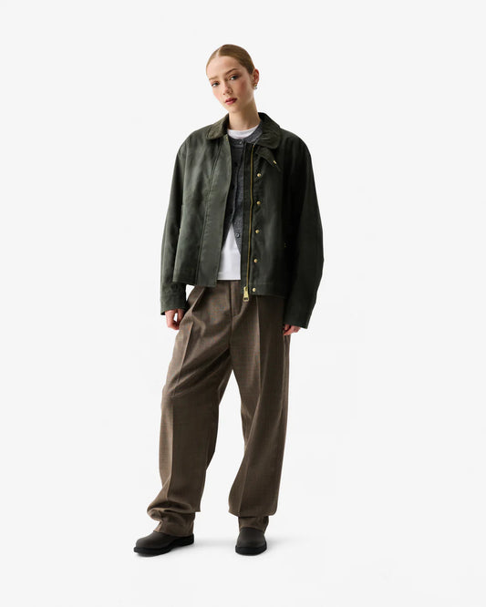 Parka cerato antigoccia LEITH / Hunter