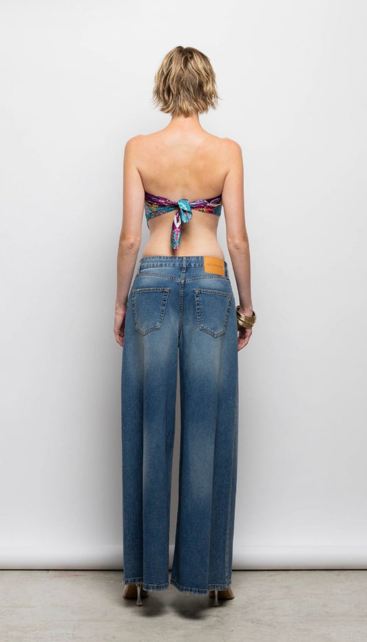 Jeans wide leg GEMMA / God Save Denim