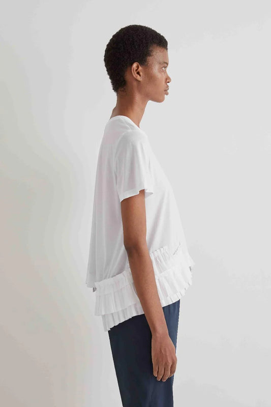 T-Shirt con inserto plissettato / MeiMeij