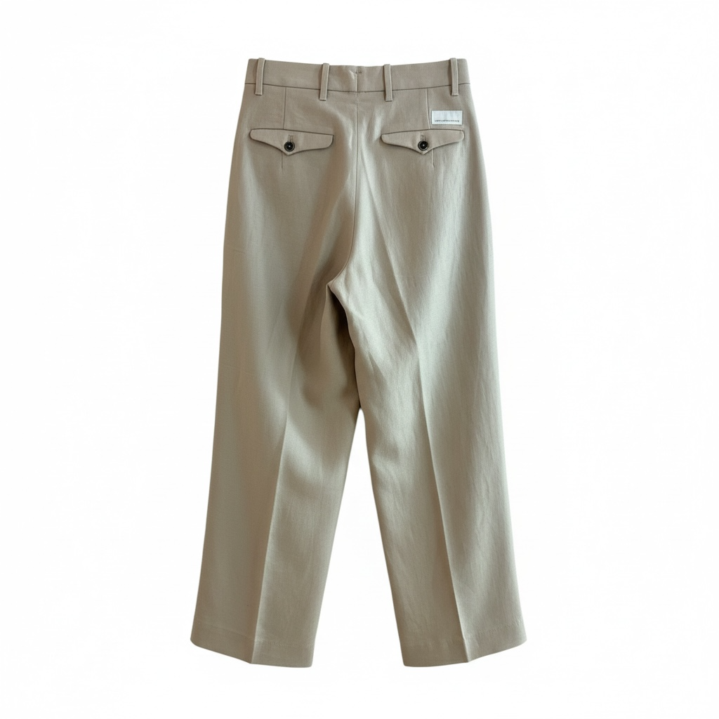 Pantalone dritto in lino RUBINO / Nine in the Morning