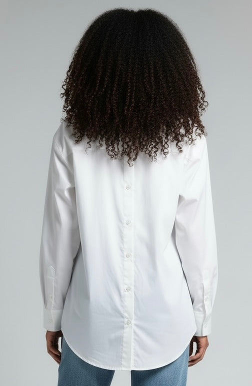 Camicia con abbottonatura doppia / SoloTre
