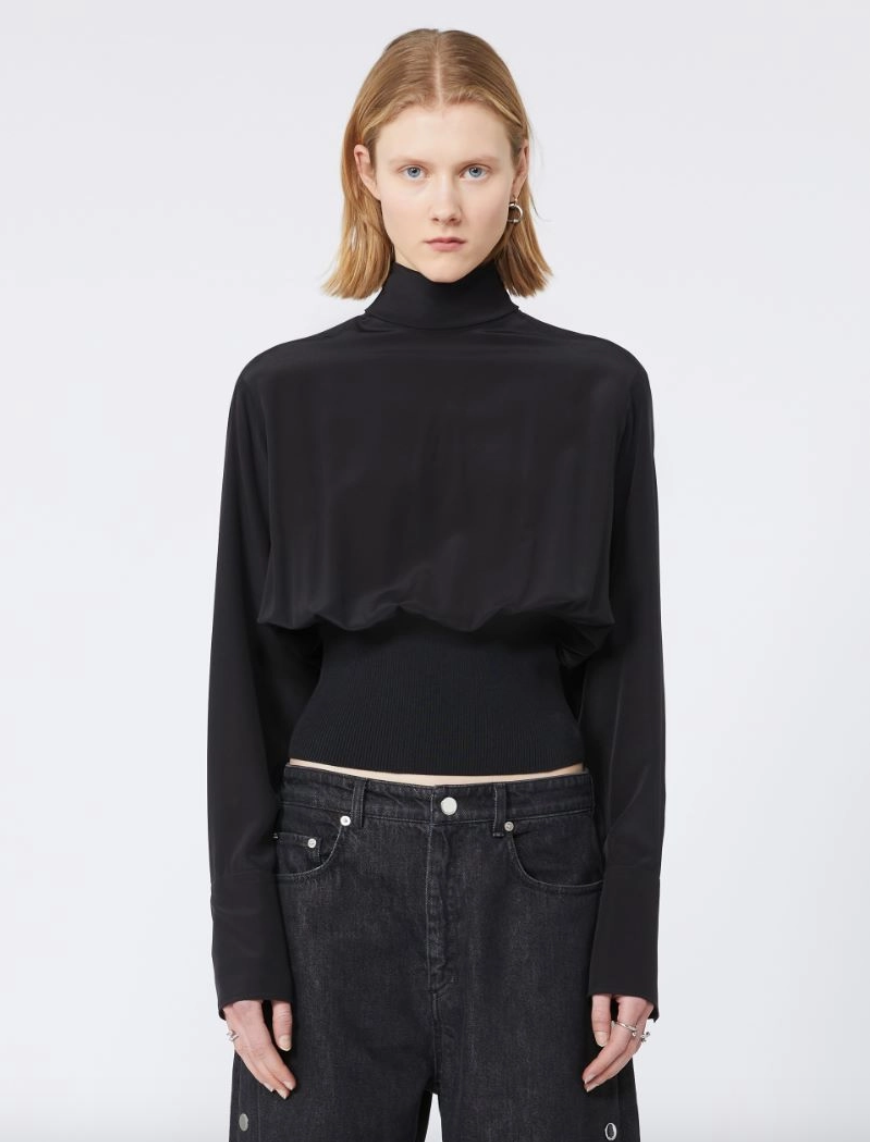 Blusa in seta NEPETA