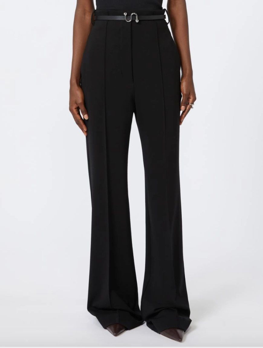 Pantalone a vita alta in punto stoffa TEXAS