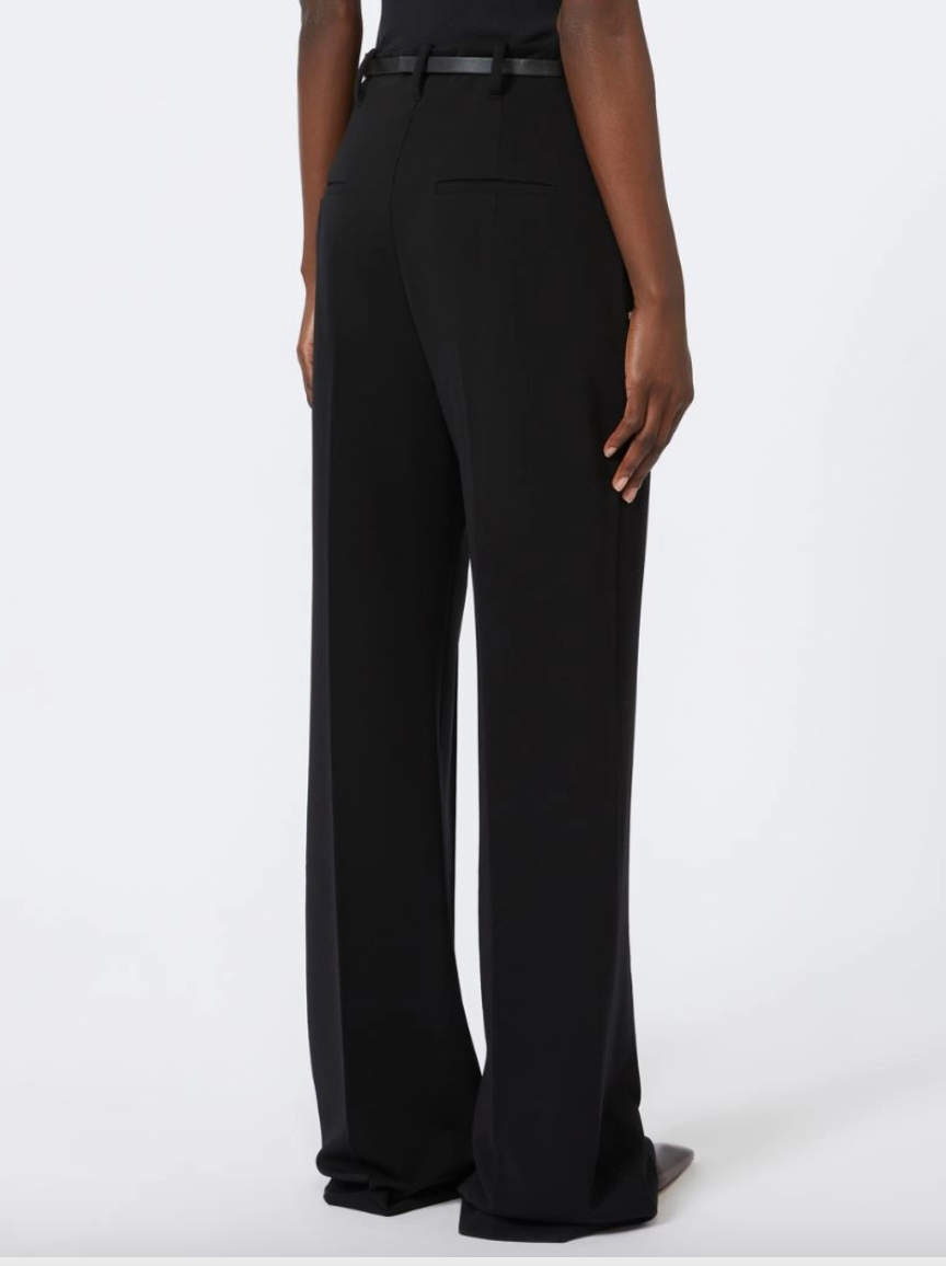 Pantalone a vita alta in punto stoffa TEXAS