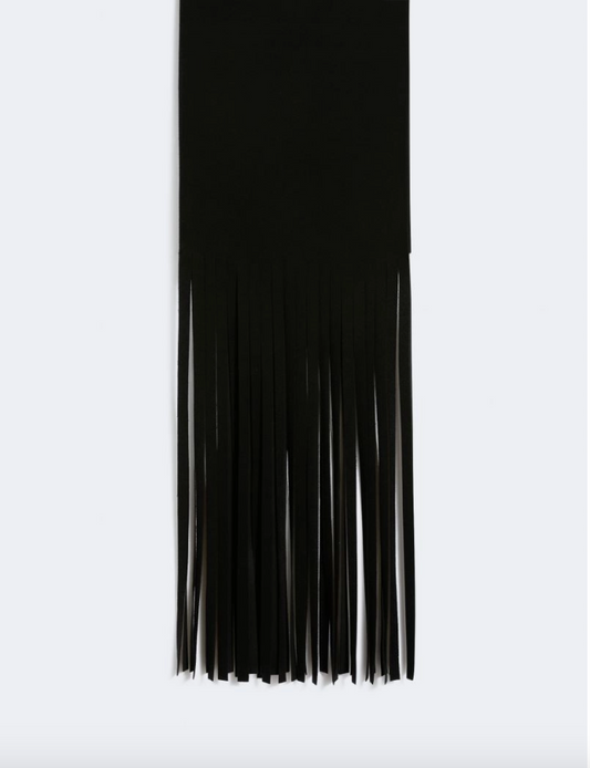 Sciarpa lunga con frange AVOCADO / Sportmax