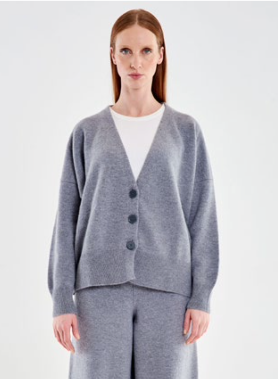 Cardigan in pura lana / SoloTre