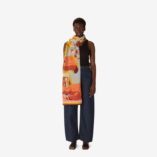 Sciarpa in cotone Etole 100 Tequila / Inoui Editions
