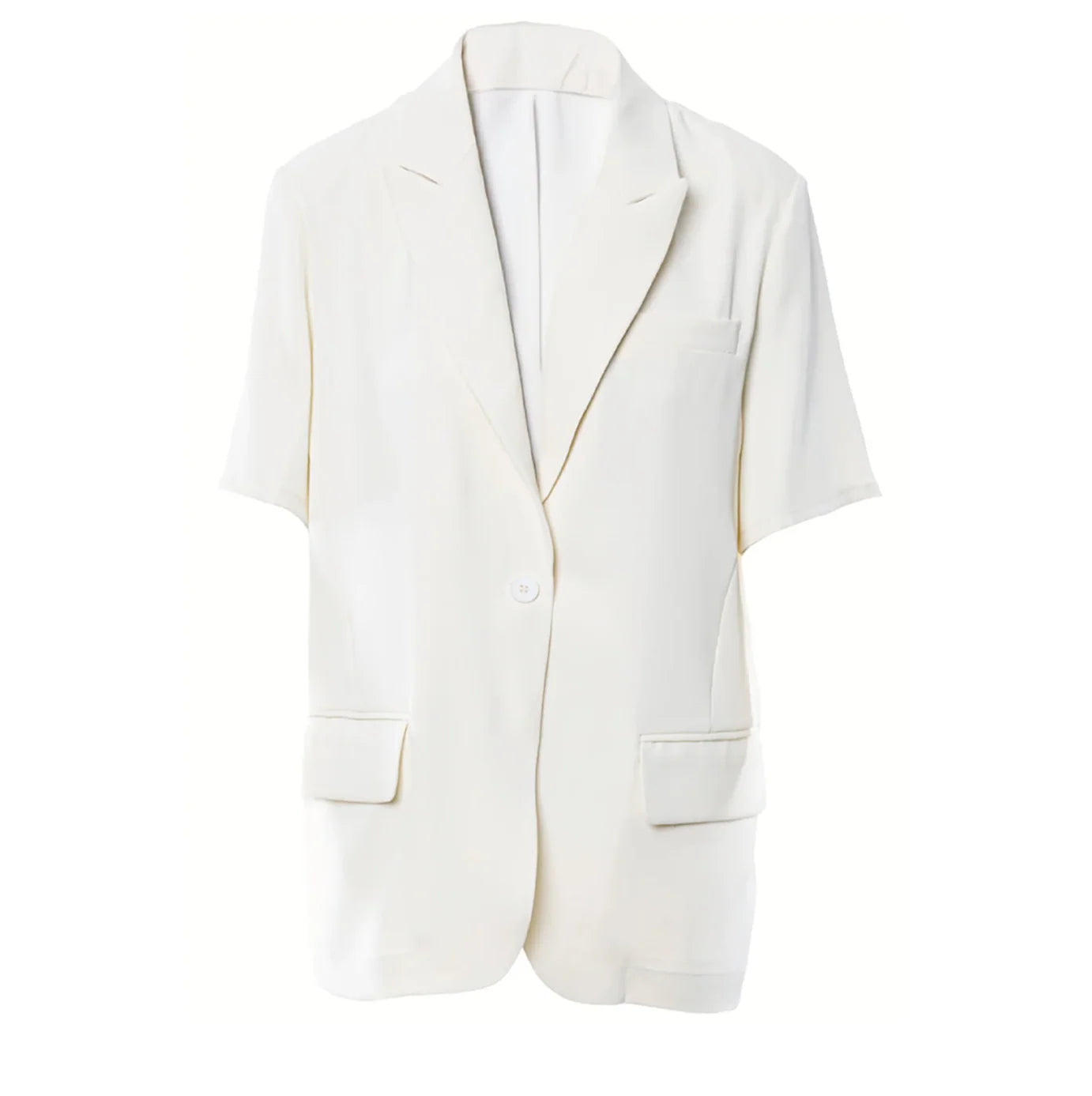 Giacca bianca a maniche corte / Anonyme Designers