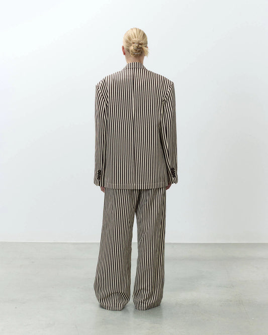 Blazer monopetto a righe / Alysi