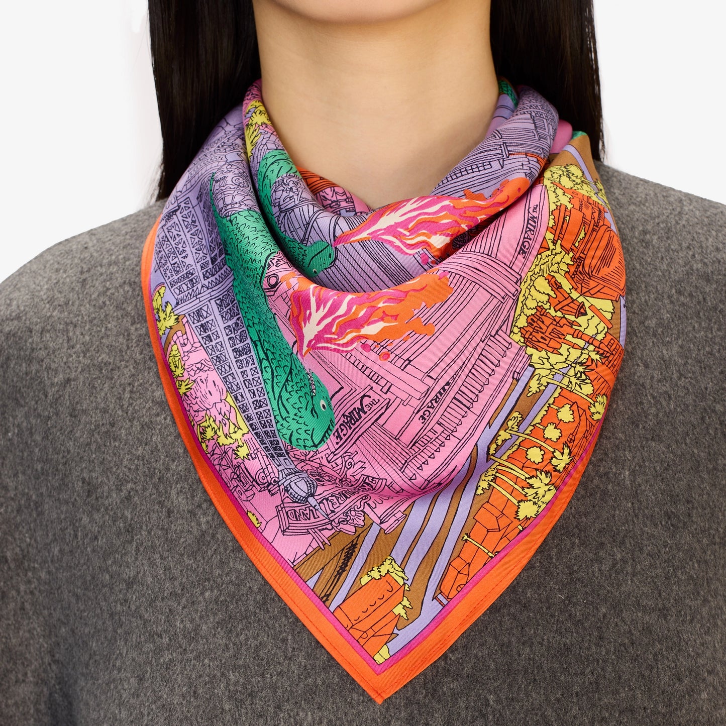 Foulard Vegas in pura seta
