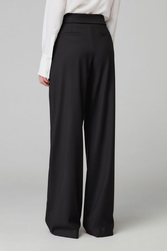 Pantalone ampio con vita rovesciata CHELSIE