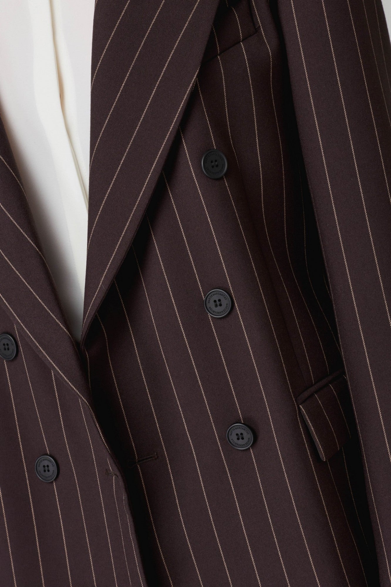 Blazer doppiopetto gessato HELSA