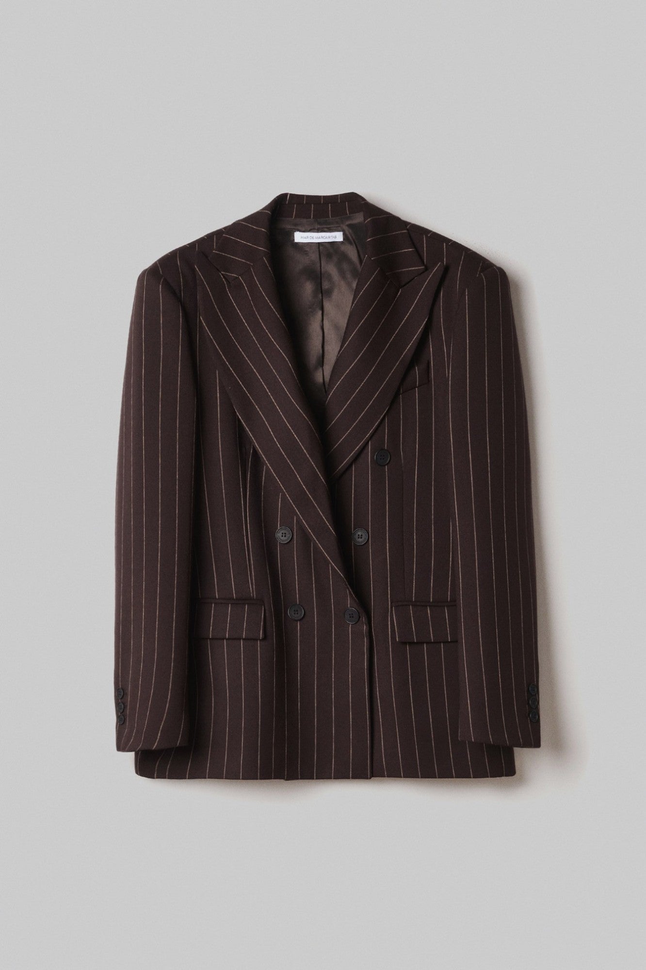Blazer doppiopetto gessato HELSA