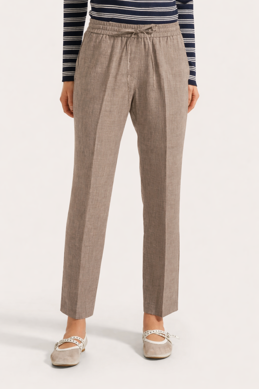 Pantalone in misto lino delavé / 19.70