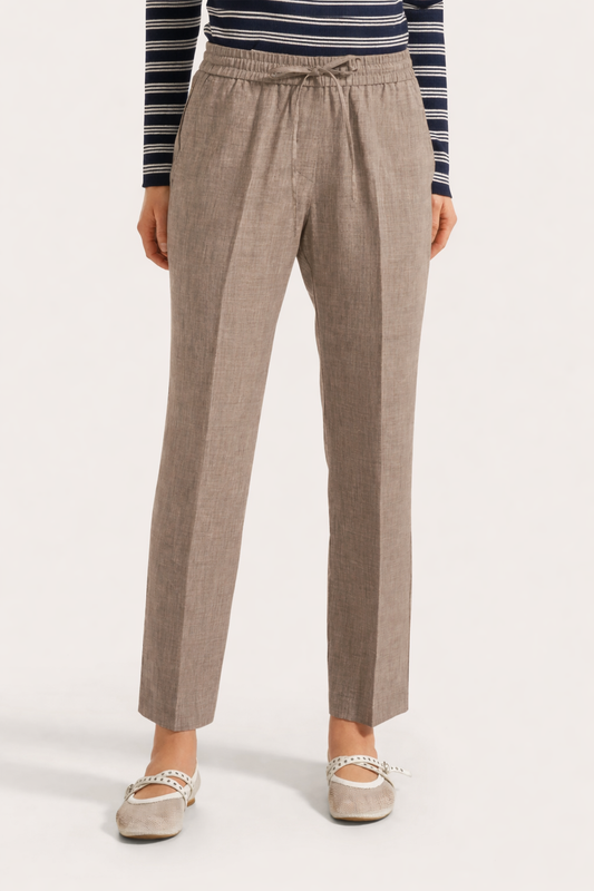 Pantalone in misto lino delavé / 19.70