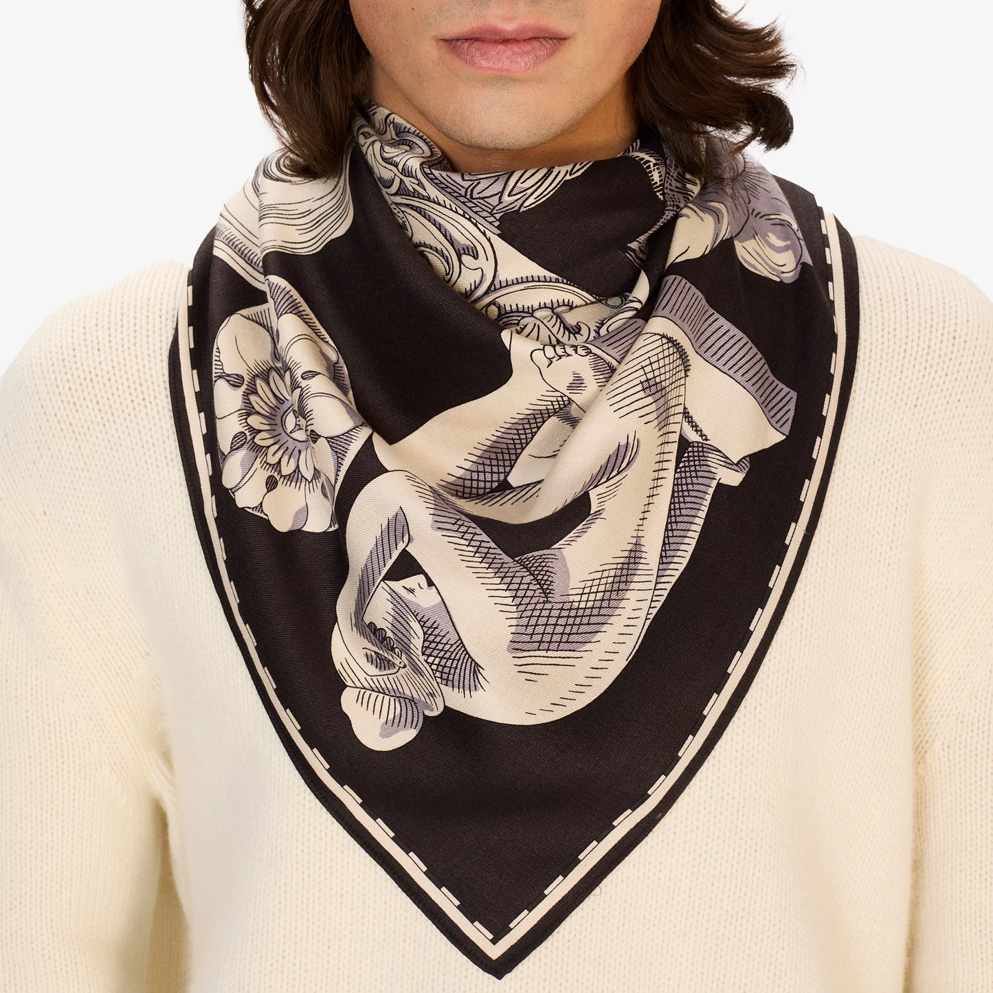 Foulard Carré 130 - Louvre