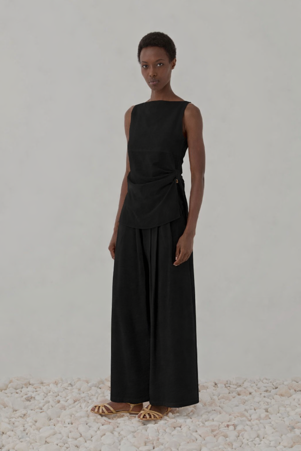 Pantalone nero ampio / ELEH