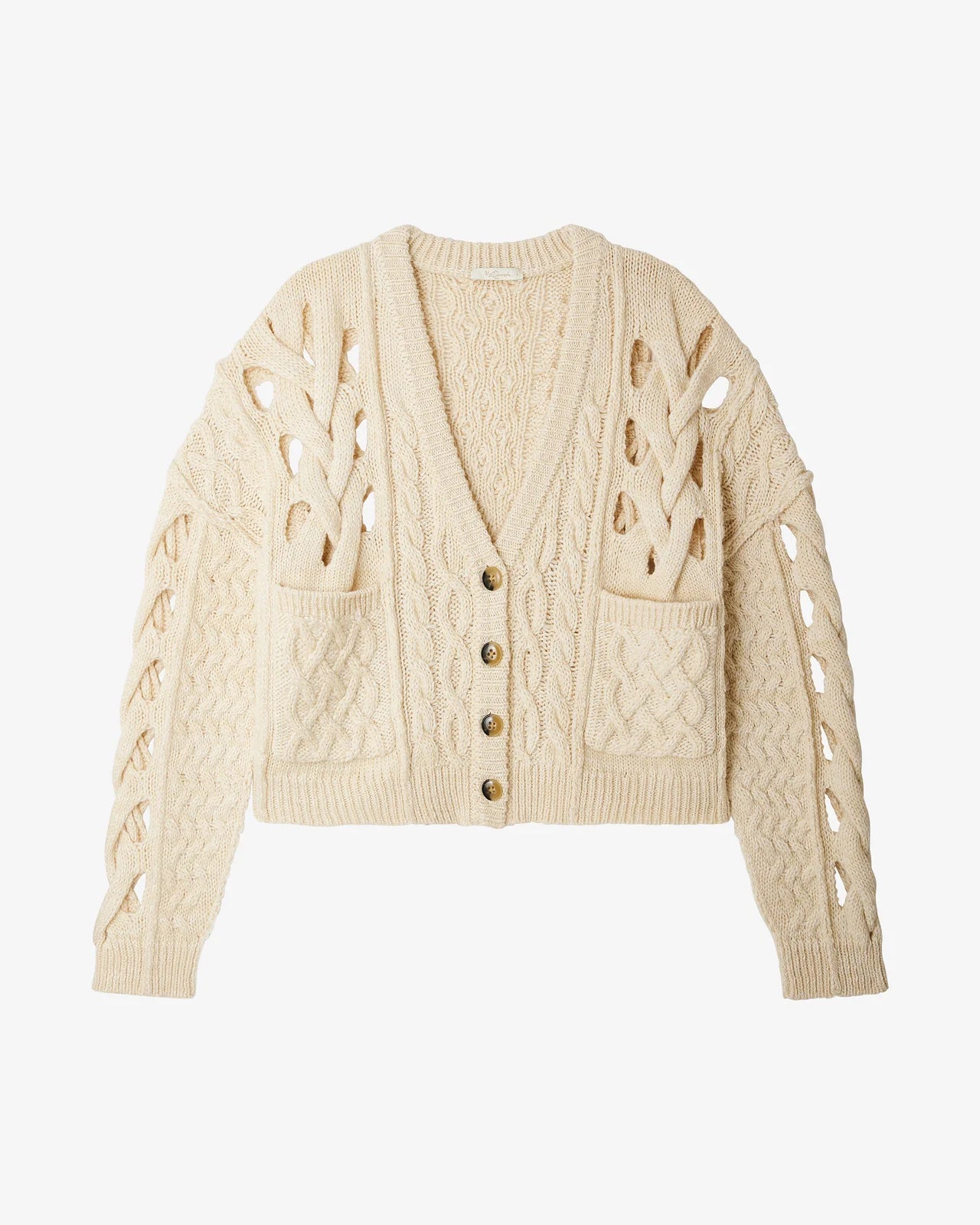 Cardigan con lavorazione aperta MANISSE