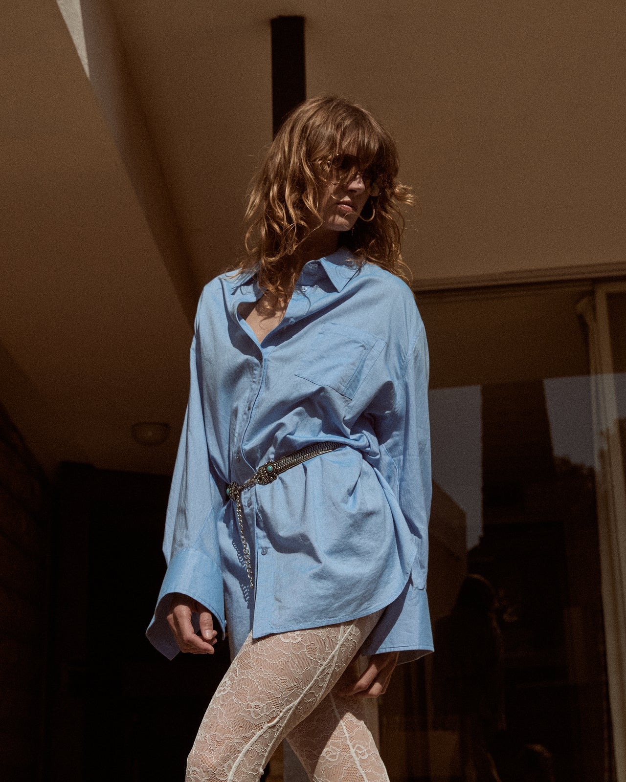 Camicia over azzurra / Mes Demoiselles Paris