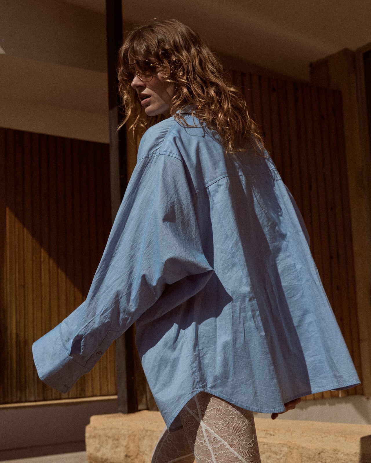 Camicia over azzurra / Mes Demoiselles Paris