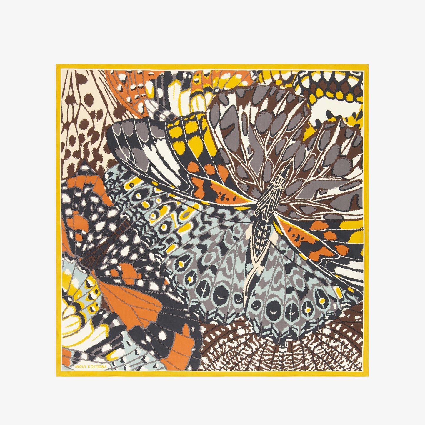 Foulard quadrato Papillon Natural