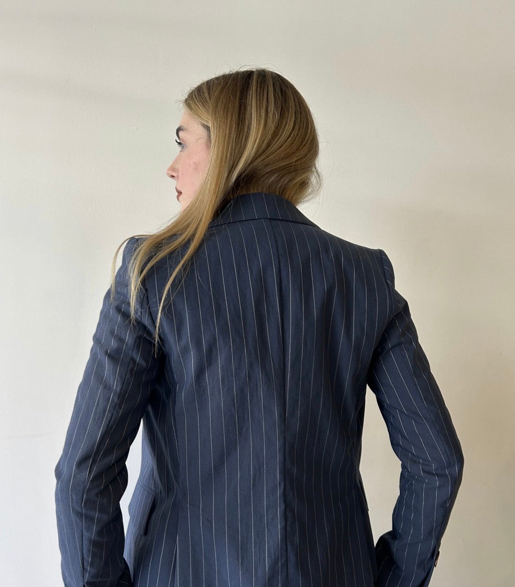 Blazer doppiopetto gessato / Merci