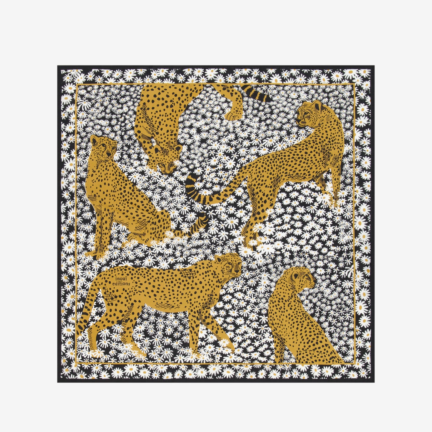 Foulard quadrato Carré 65 Pampa / Inoui Editions