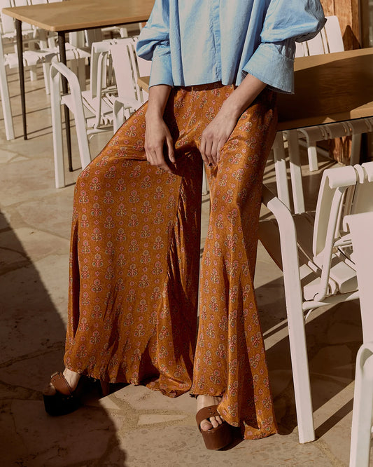 Pantalone ampio floreale / Mes Demoiselles Paris
