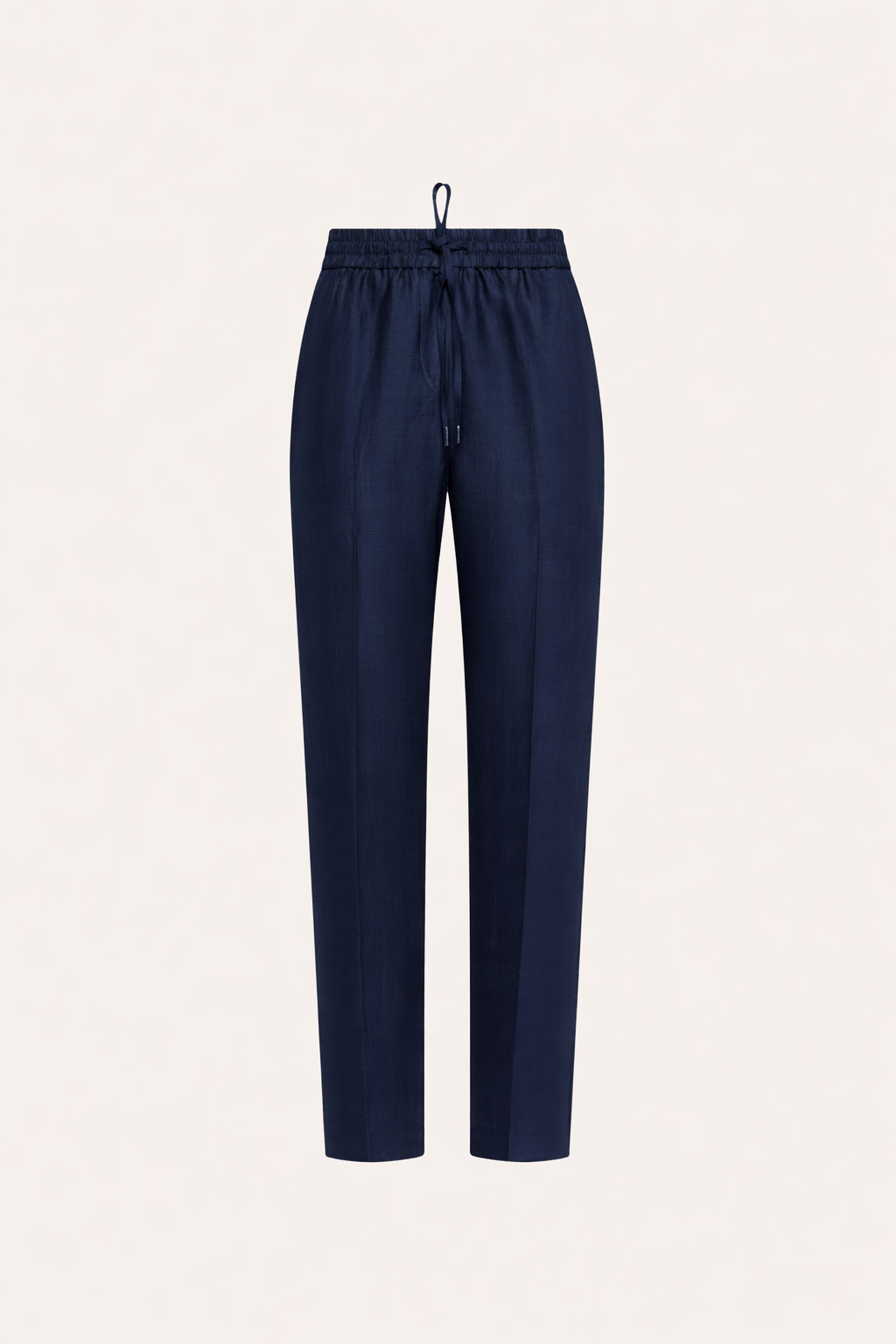 Pantaloni in misto lino effetto stropicciato / 19.70