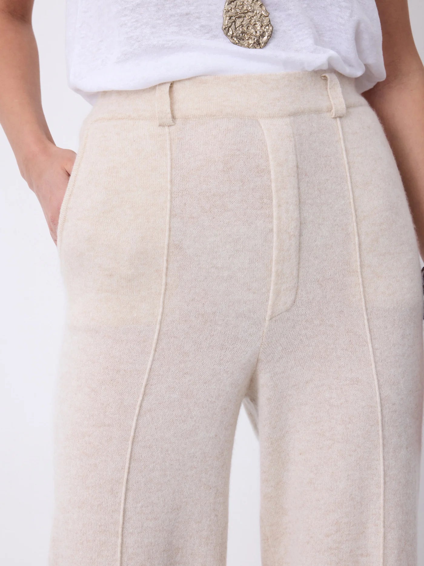 Pantaloni in cachemire ELIANA