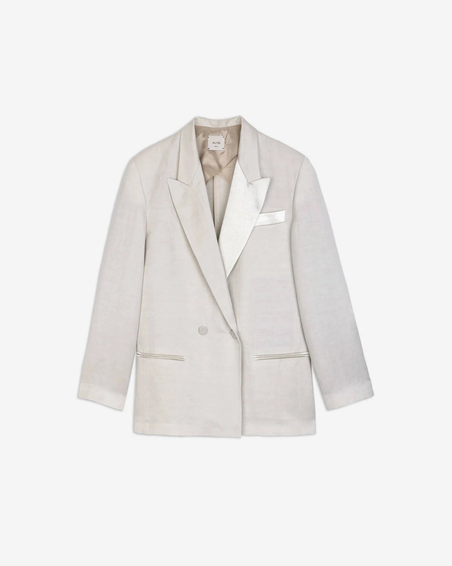 Blazer doppio petto in lino / Alysi