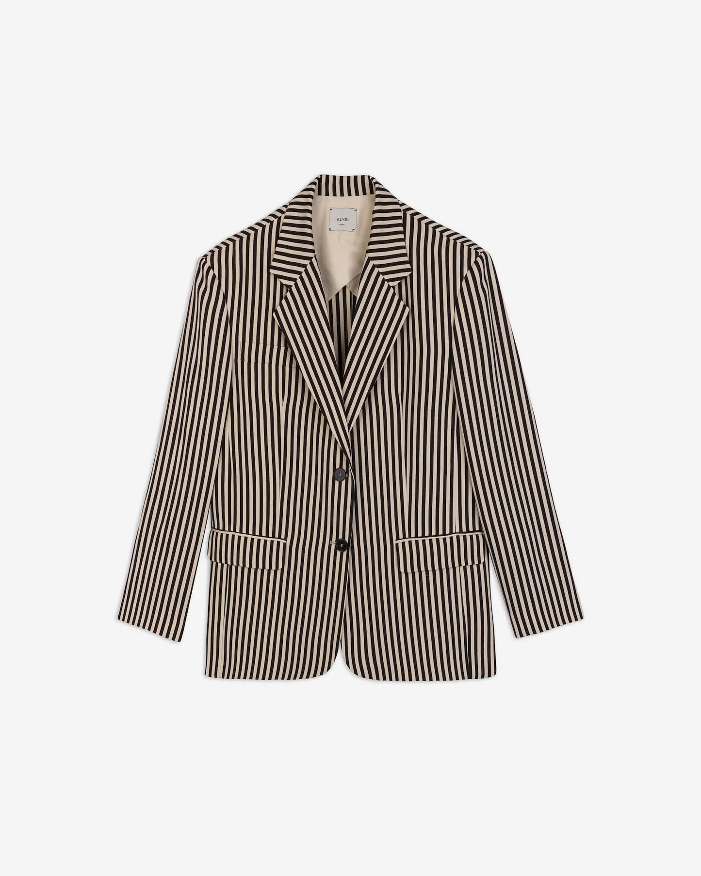 Blazer monopetto a righe / Alysi