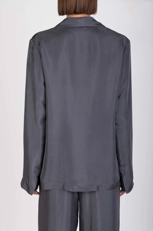 Blazer in twill di seta / Alysi