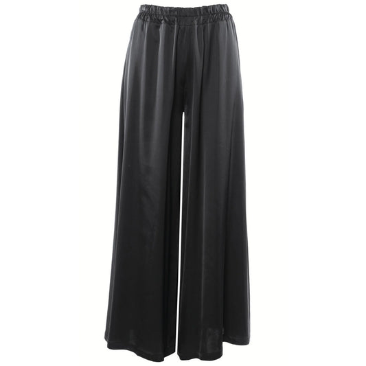 Pantaloni in raso di viscosa con elastico / Anonyme Designers