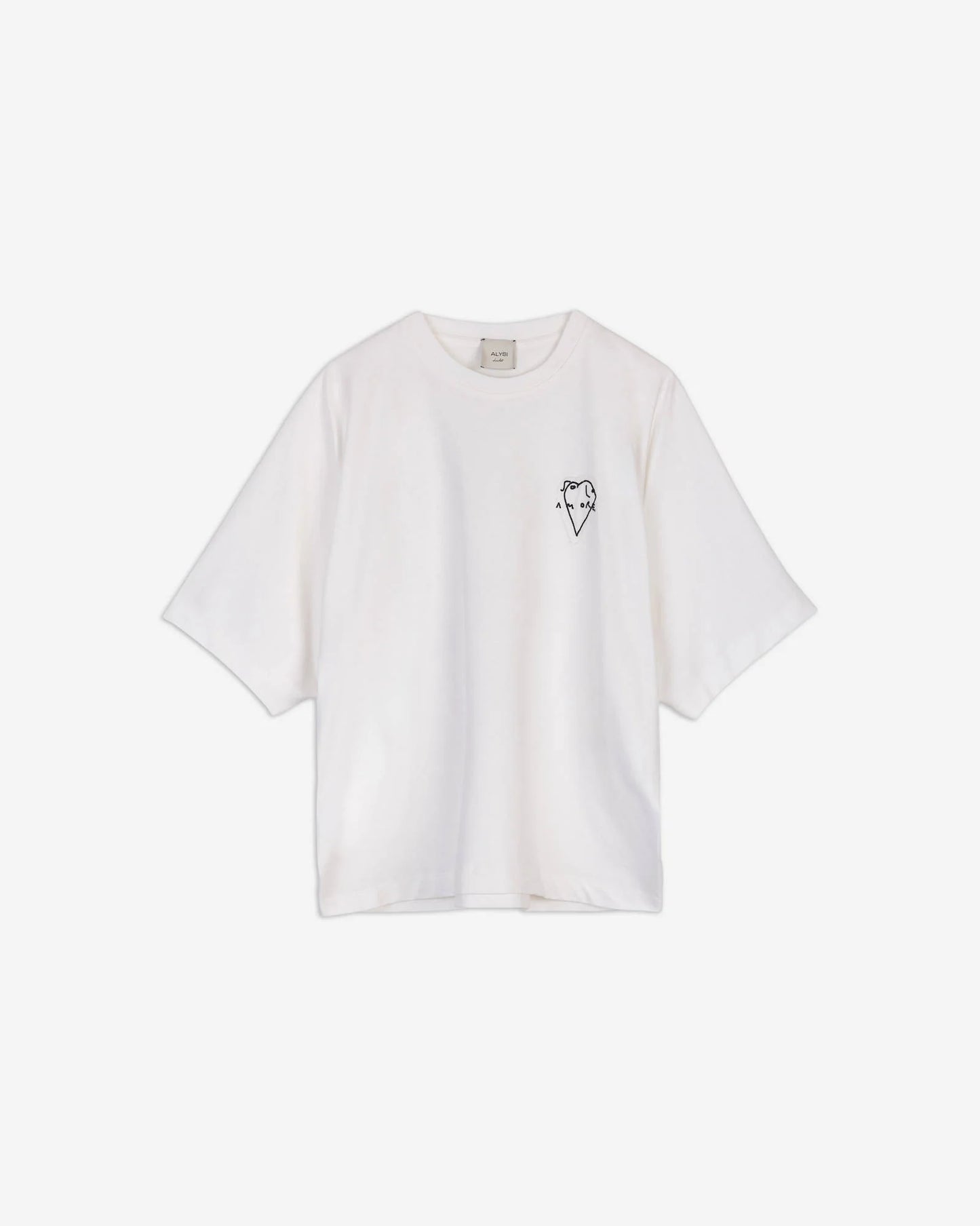 T-Shirt Curiosity Atelier con ricamo / Alysi