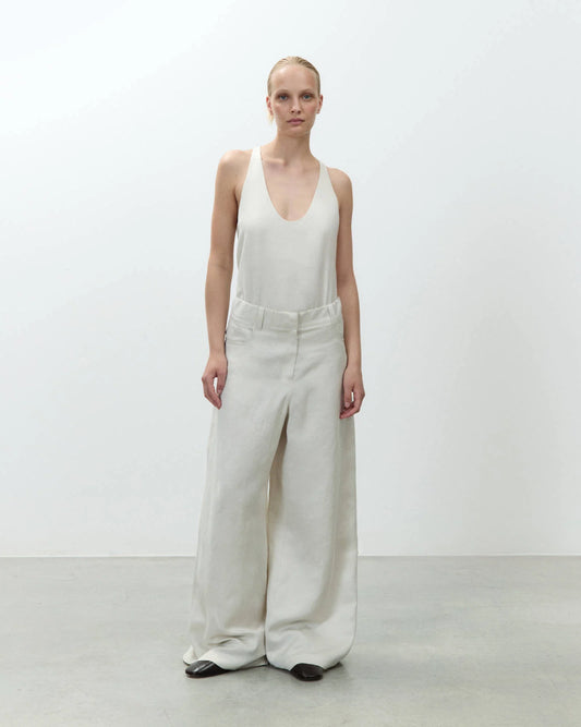 Pantalone wide leg in lino / Alysi