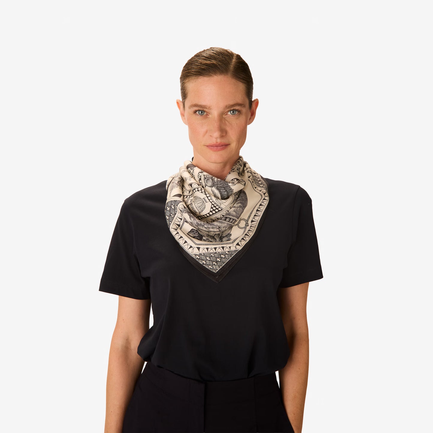 Foulard quadrato Carré 65 Barocco / Inoui Editions
