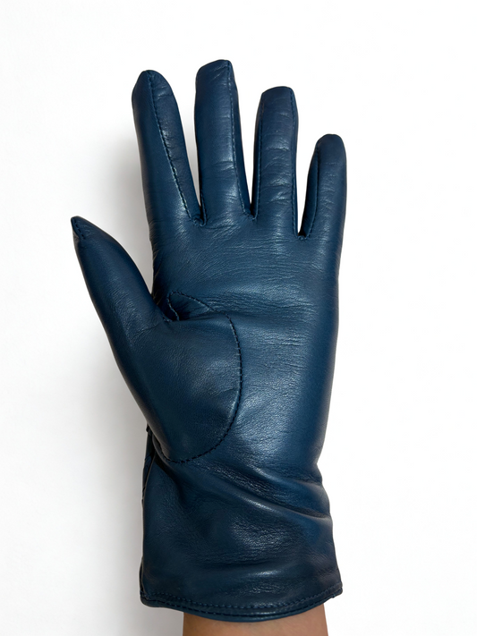 Guanti in pelle intrecciata / Alpo