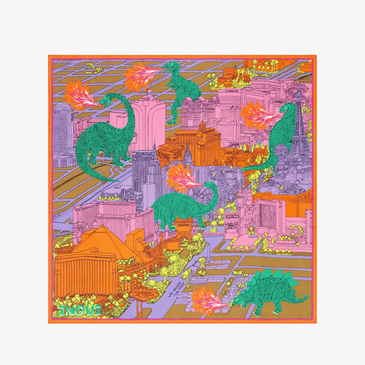 Foulard Vegas in pura seta