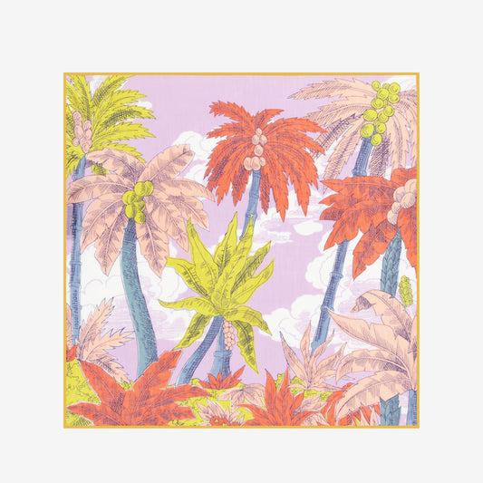 Foulard in cotone Carré 65 Robinson / Inoui Editions
