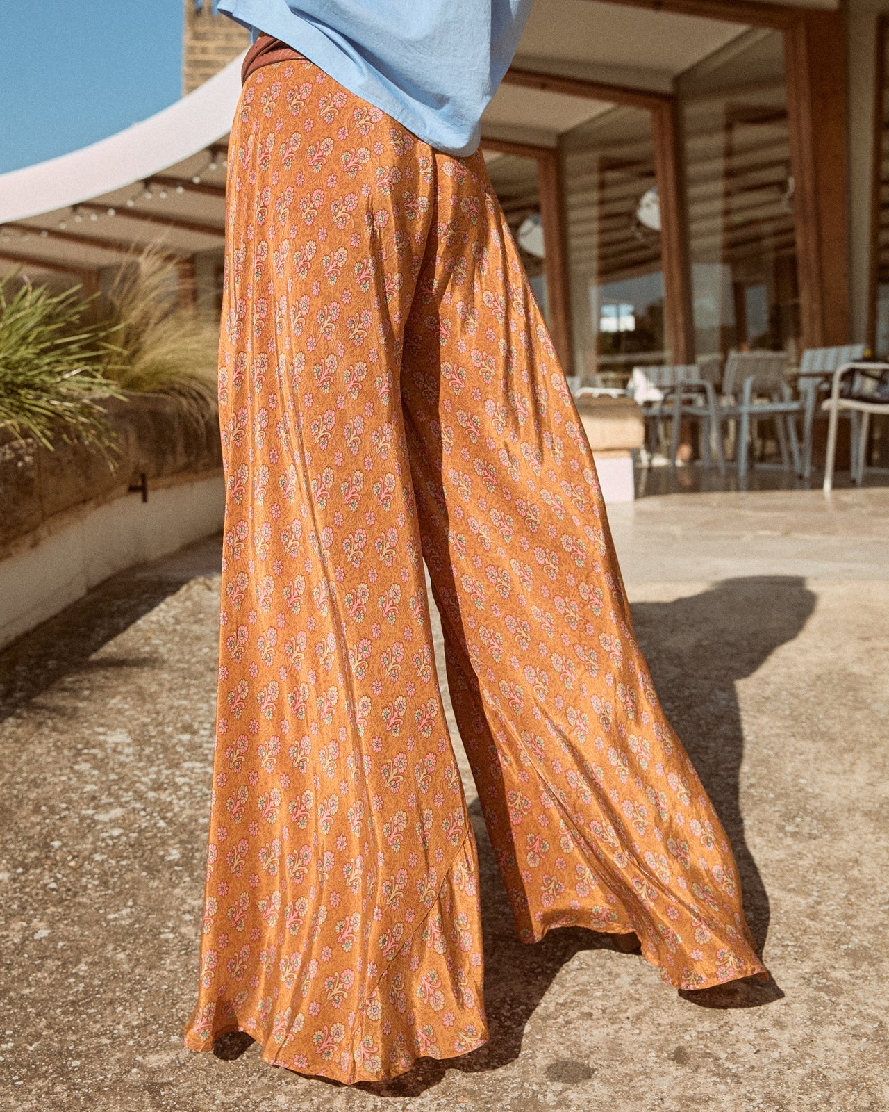 Pantalone ampio floreale / Mes Demoiselles Paris