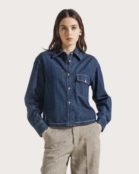 Camicia in denim leggero / 19.70
